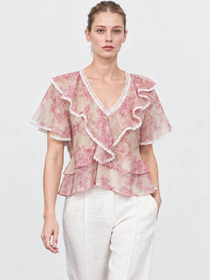 Rivera Pink Blouse