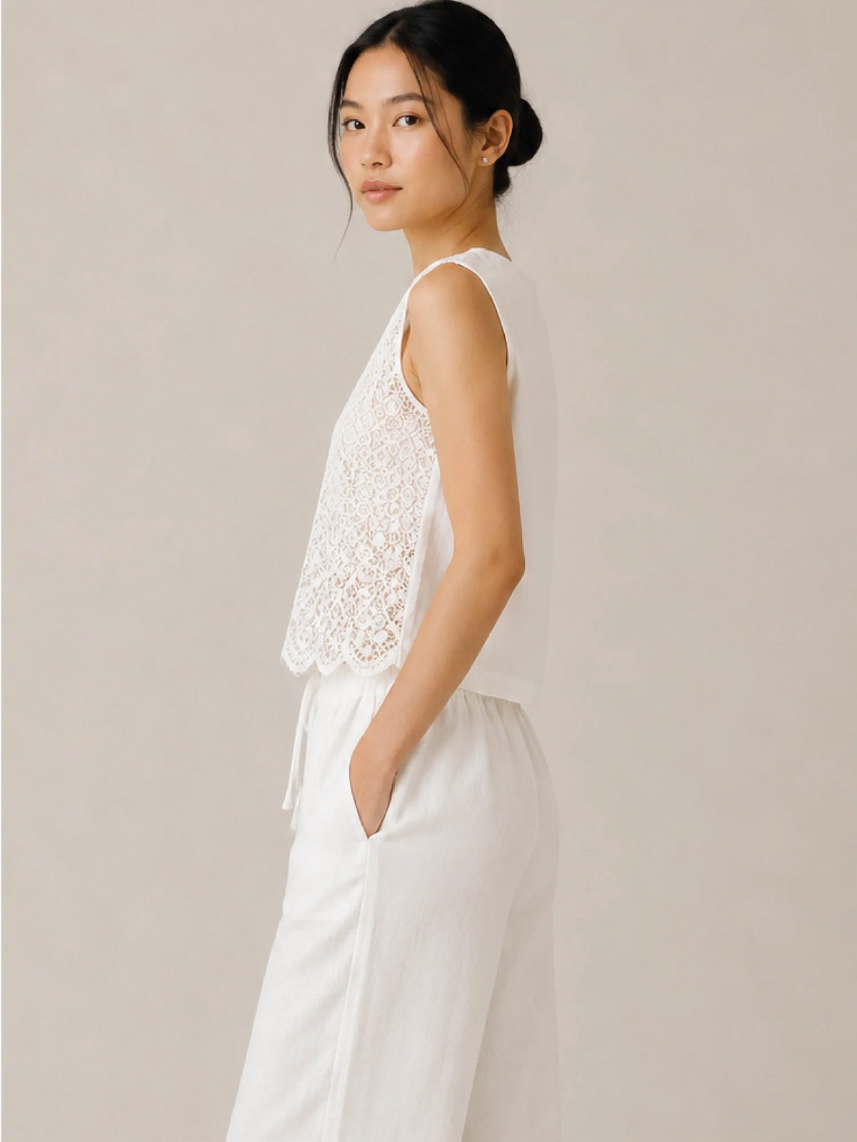 Saver White Blouse