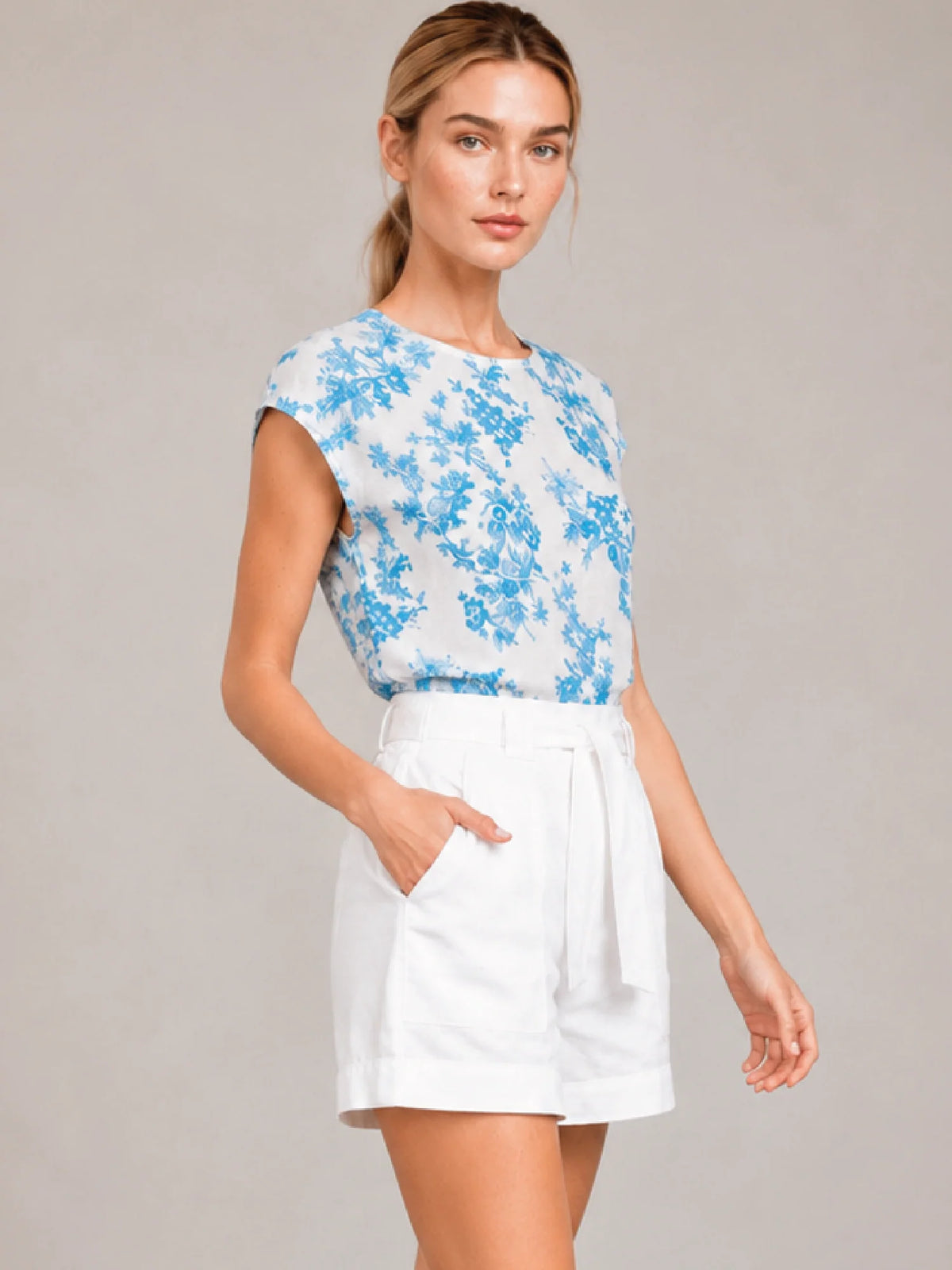 Blue Sidi Blouse