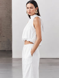 White Syros Blouse