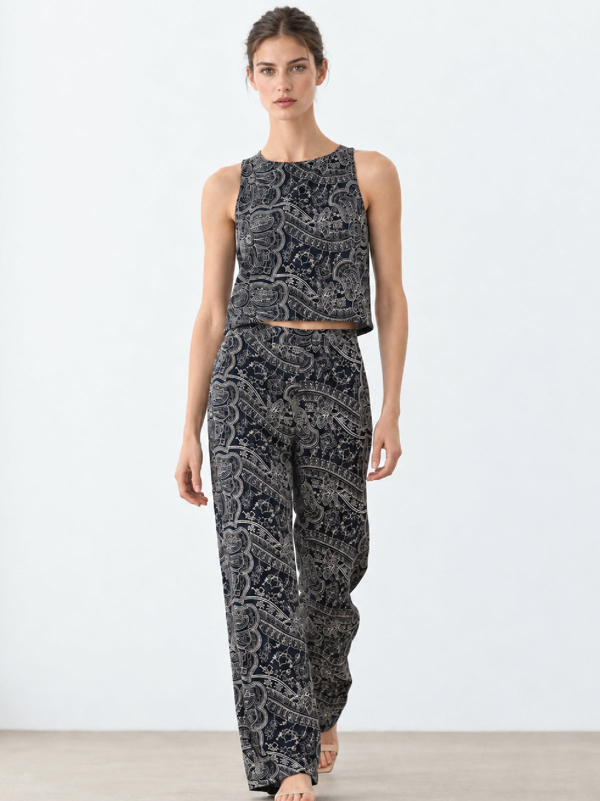 Antoine Navy Pants