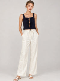 Maura White Pants