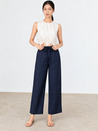 Maura Navy Pants