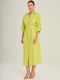 Janna Lime Dress