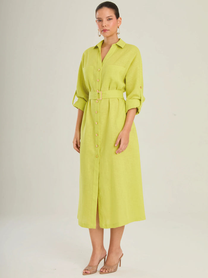 Janna Lime Dress