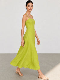 Green Beca Long Dress