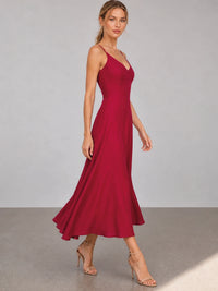 Red Lotus Long Dress