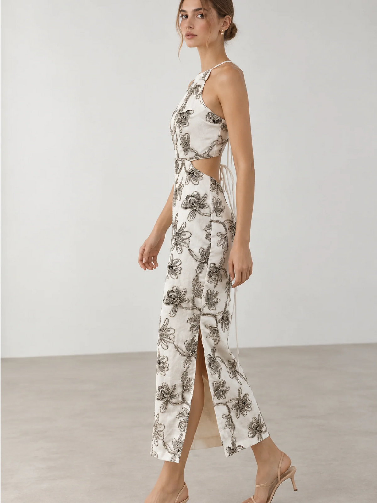 Lustre Long Dress