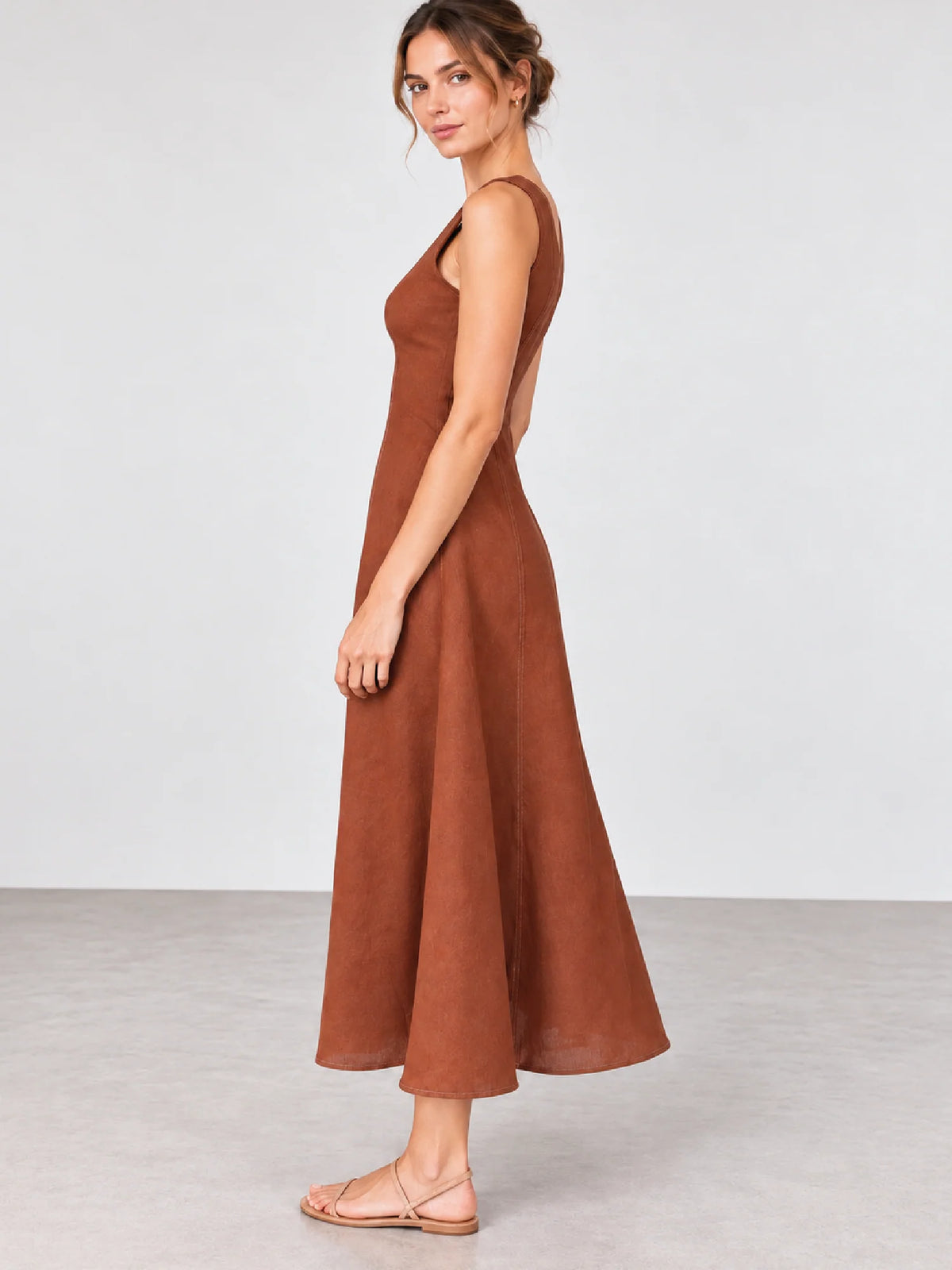 Yume Coffee Dress