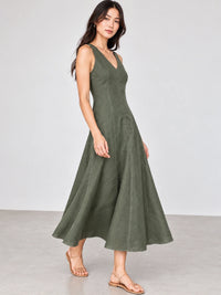 Yume Olive Dress