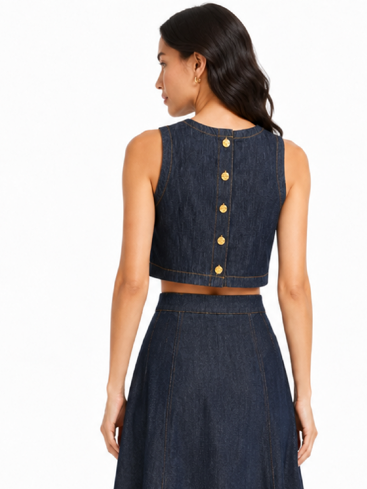 Lucciana Indigo Blouse