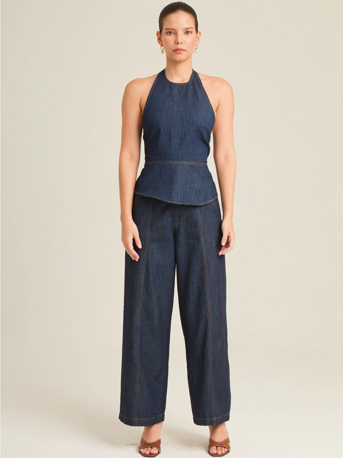 Moscu Indigo Pants