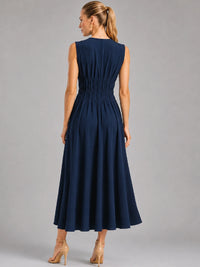 Alcala Navy Maxi Dress