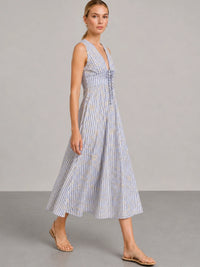 White Evienne Long Dress