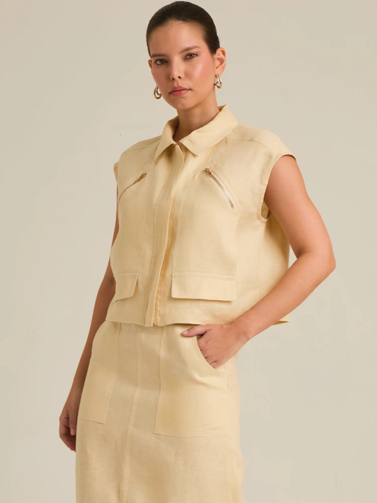 Namibia Ivory Blouse