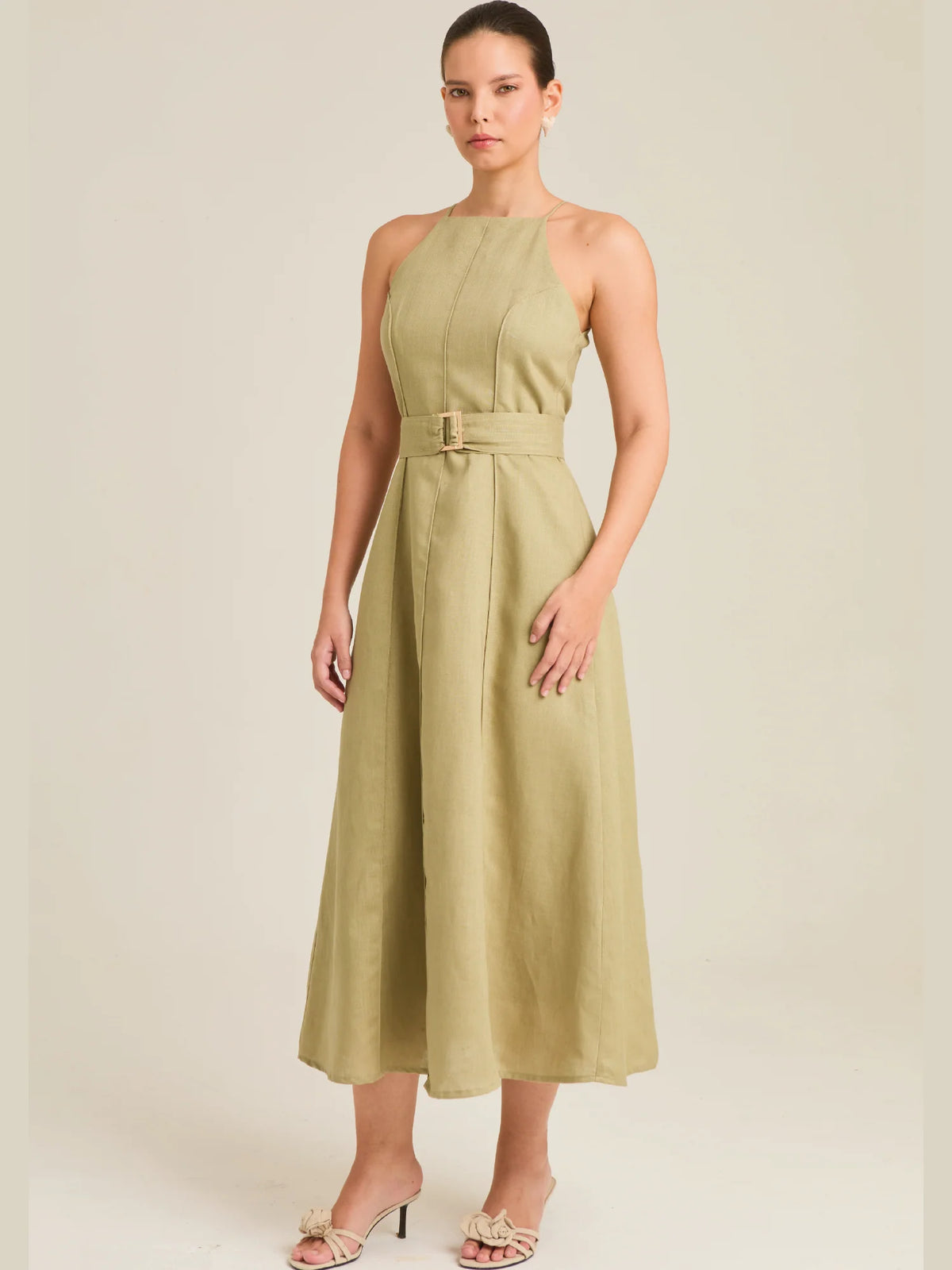 Gardenia Green Dress