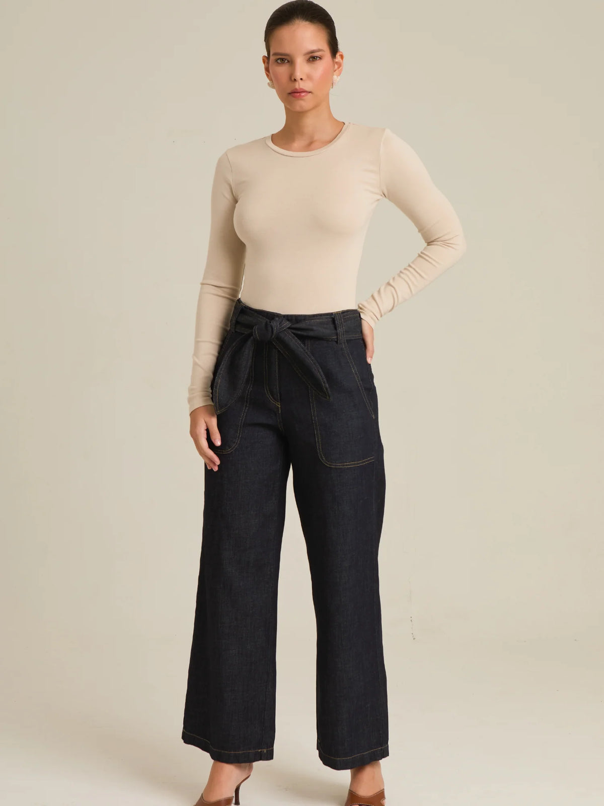 Bruges Indigo Pants