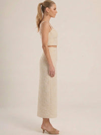 Idalia Ivory Skirt