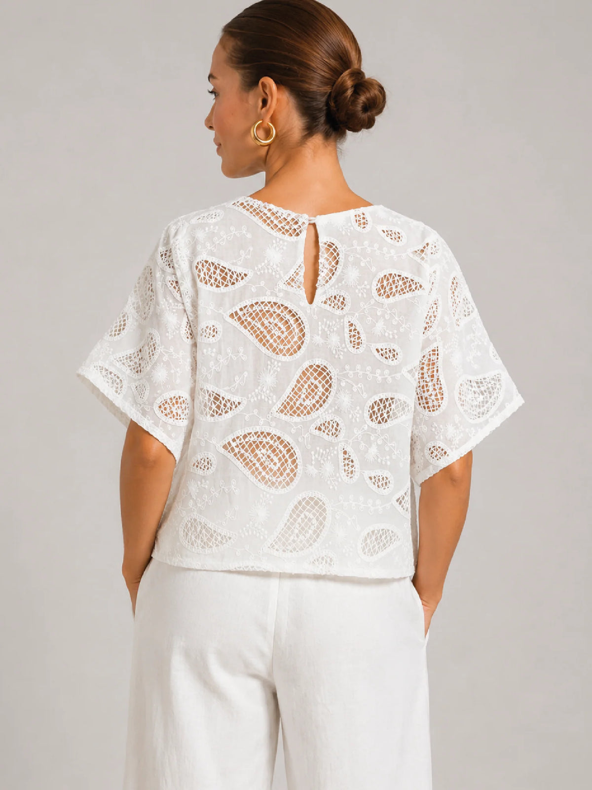 Lievano White Blouse