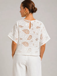 Lievano White Blouse