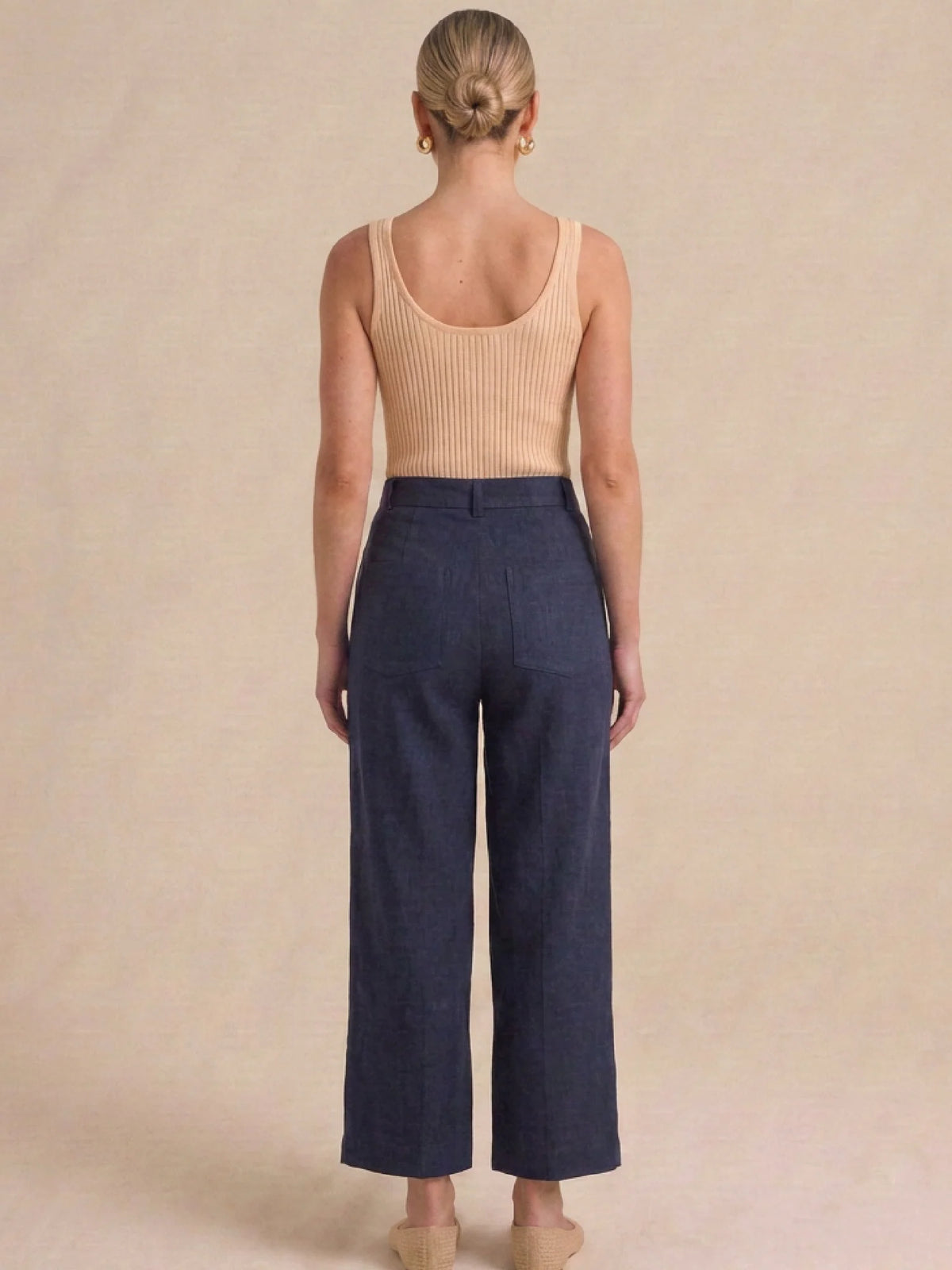 Makan Navy Pants