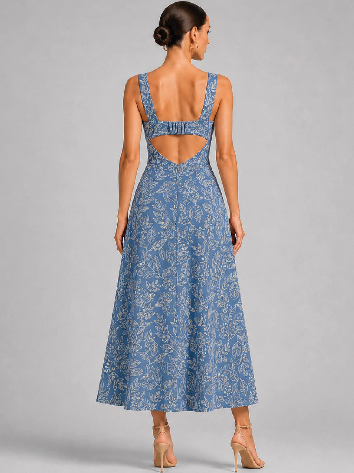 Ashika Blue Maxi Dress