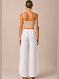 Port Vell White Pants