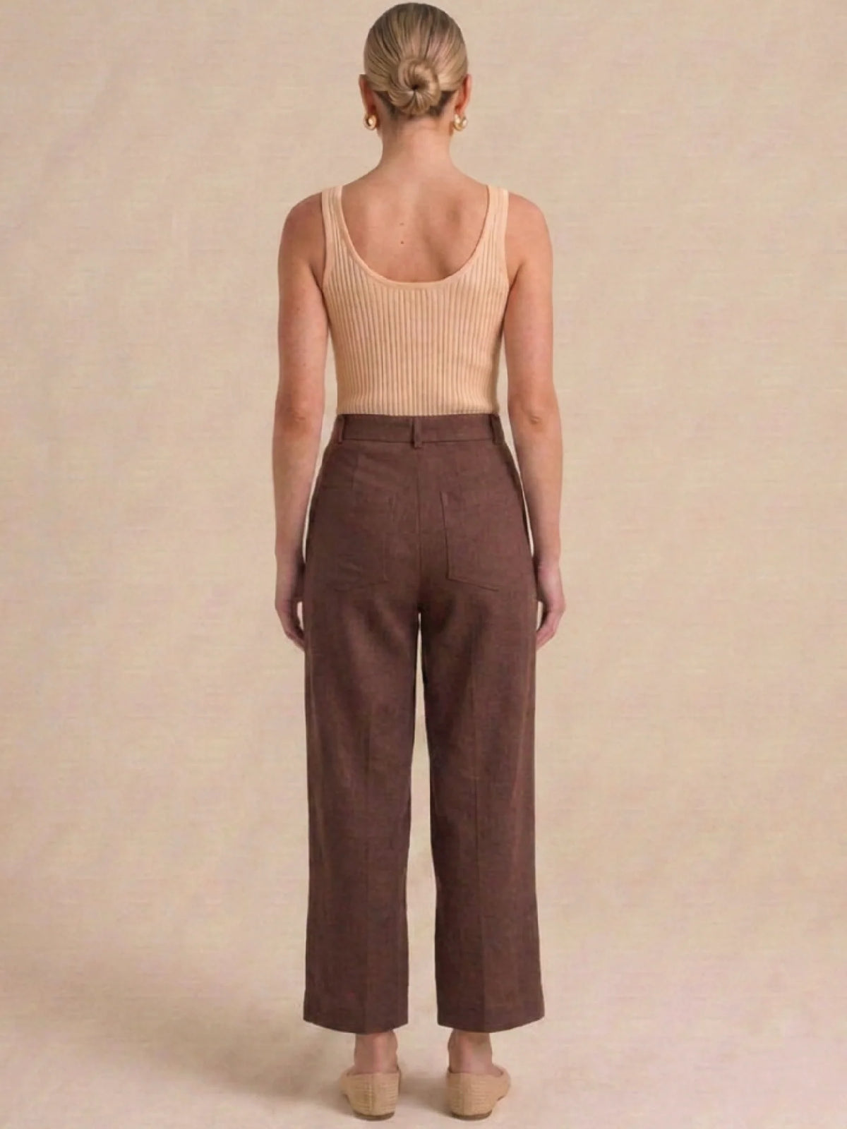 Makan Brown Pants