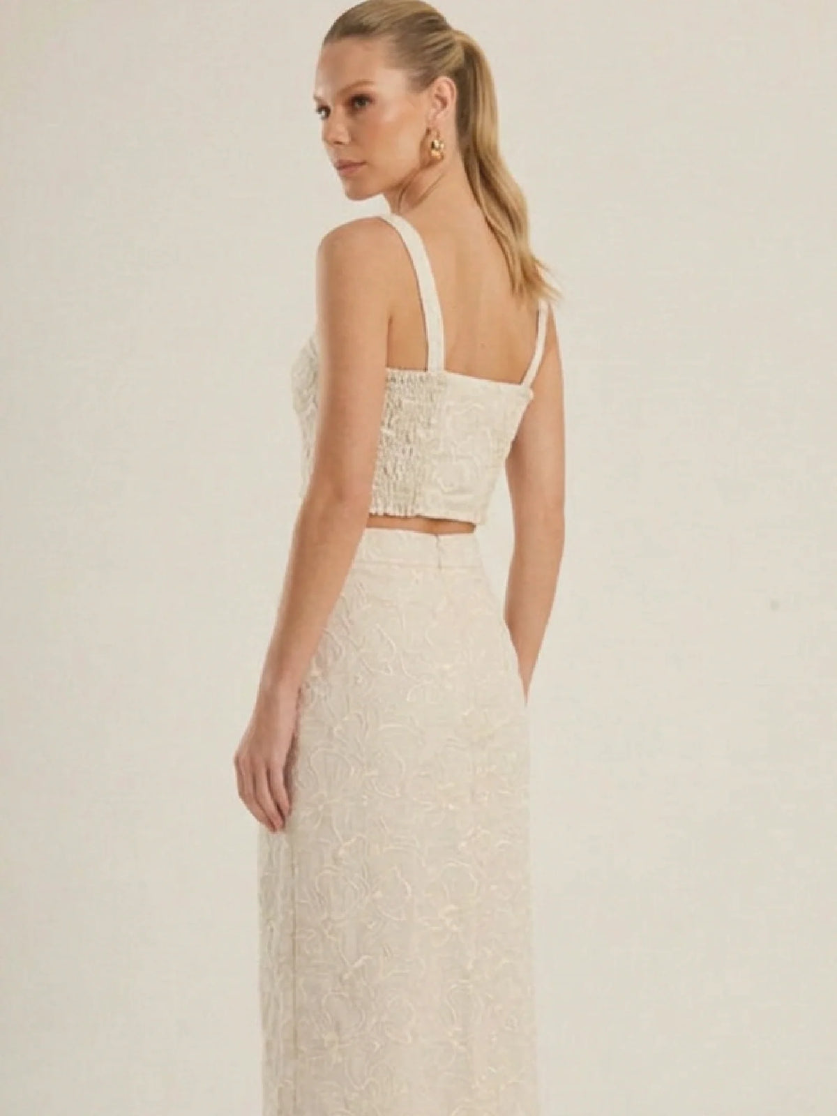 Blusa Idalia Ivory