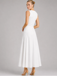 Palazi White Maxi Skirt