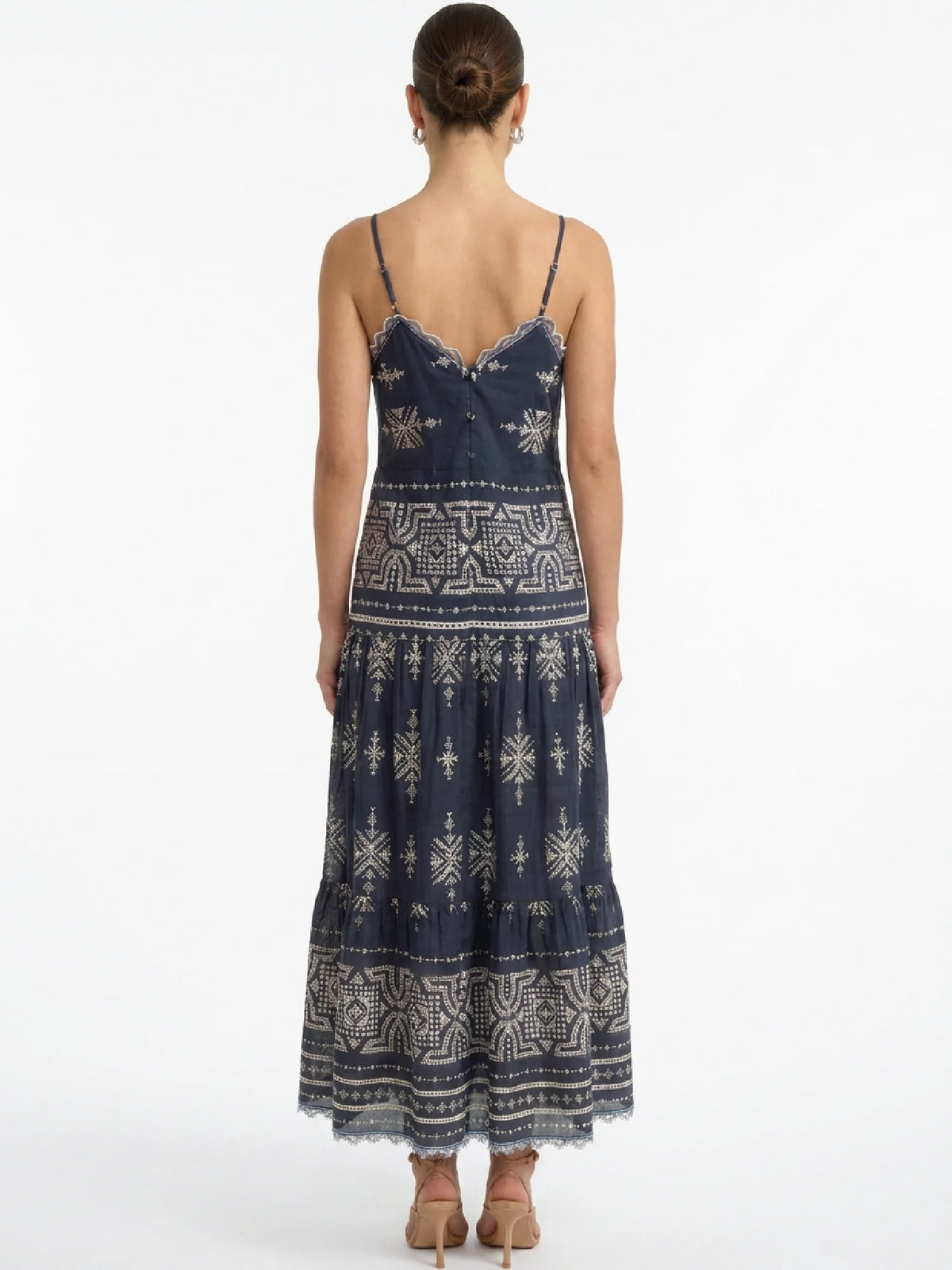 Calantha Blue Long Dress