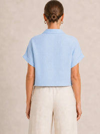 Milonga Blue Blouse