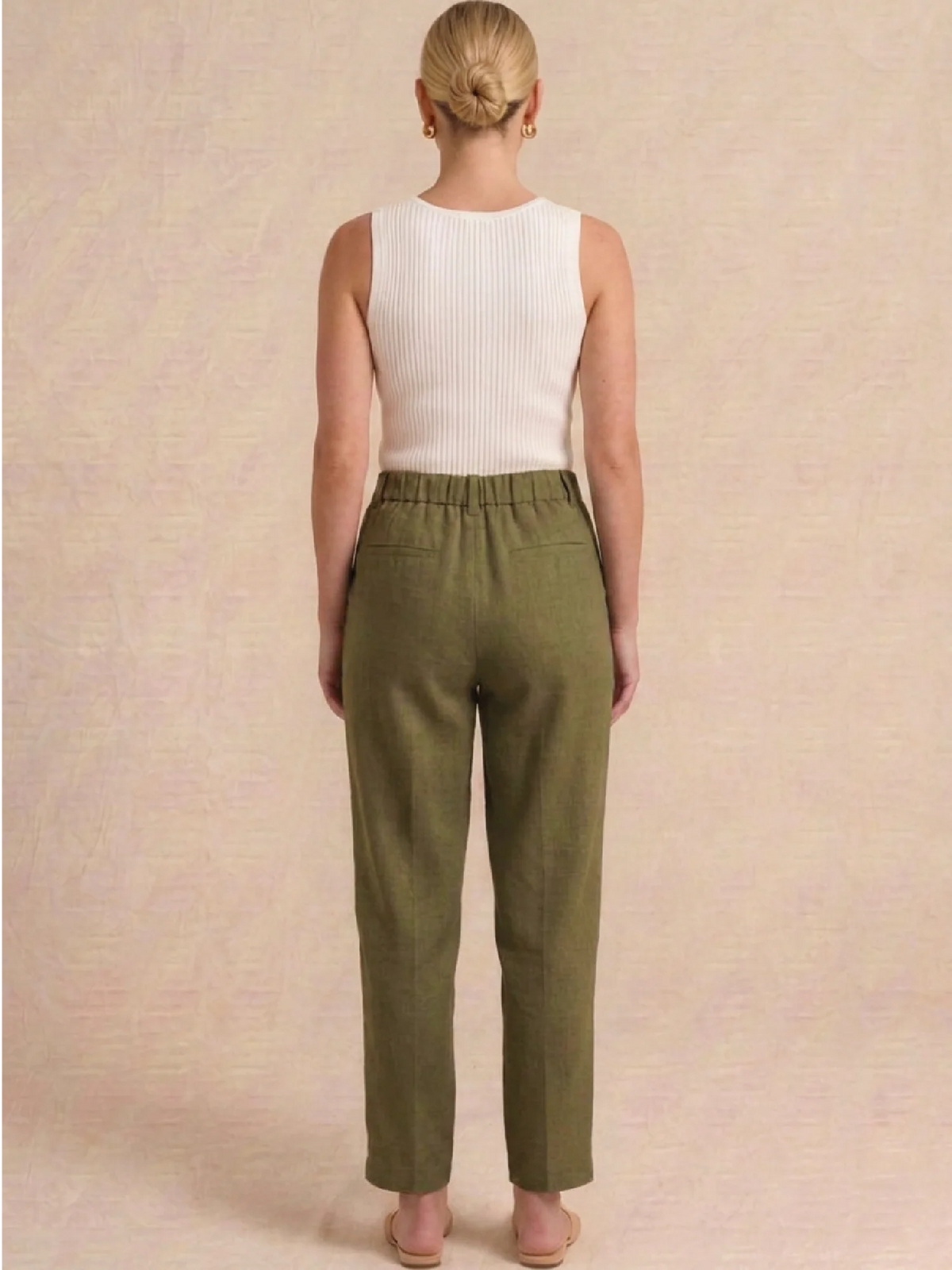 Marlo Olive Pants