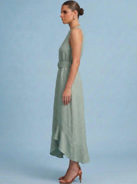 Oriana Green Dress