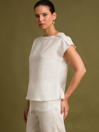 Escape White Blouse