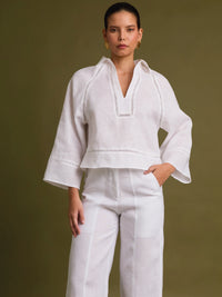 Asmara White Blouse