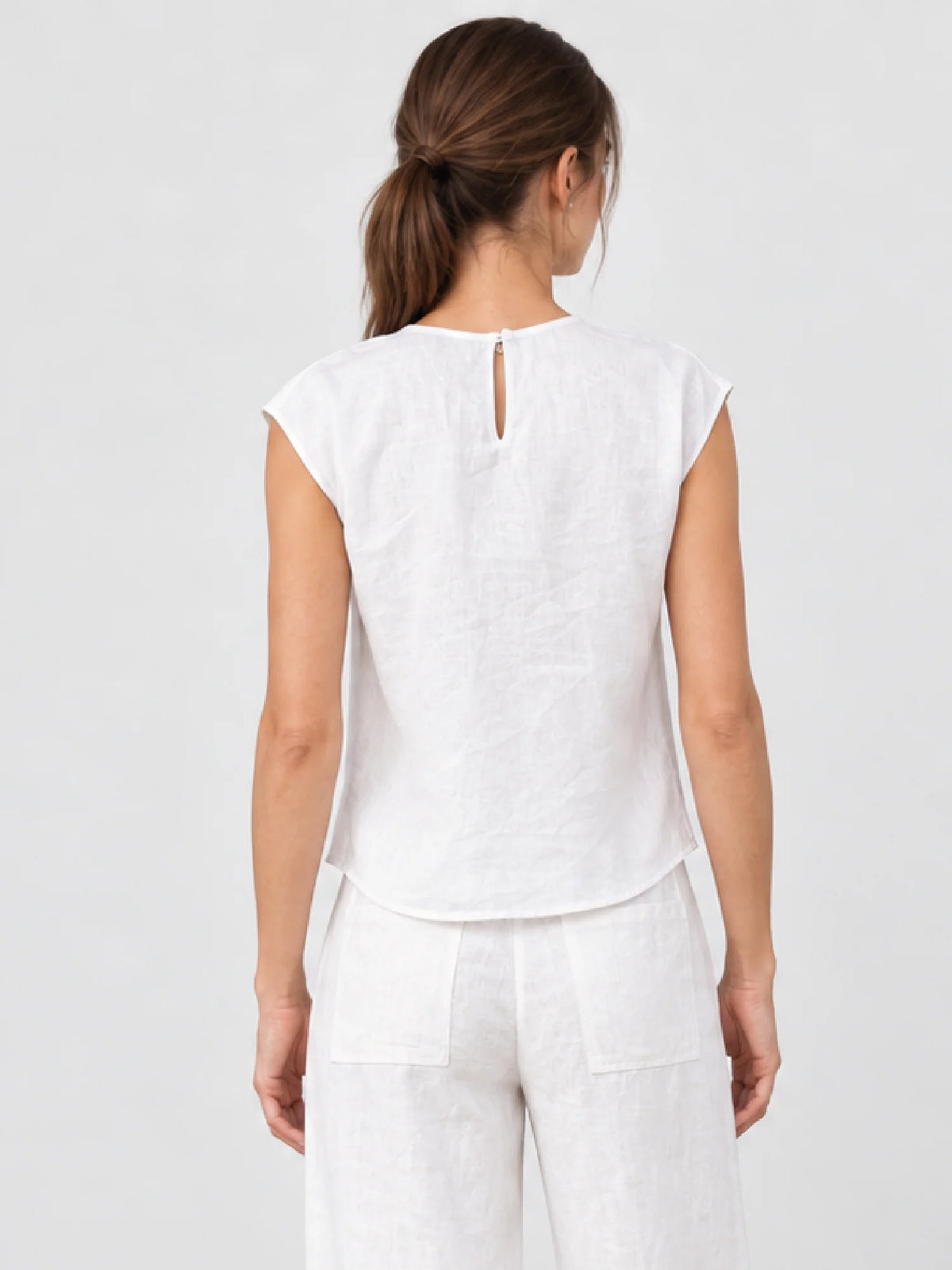 White Deima Blouse