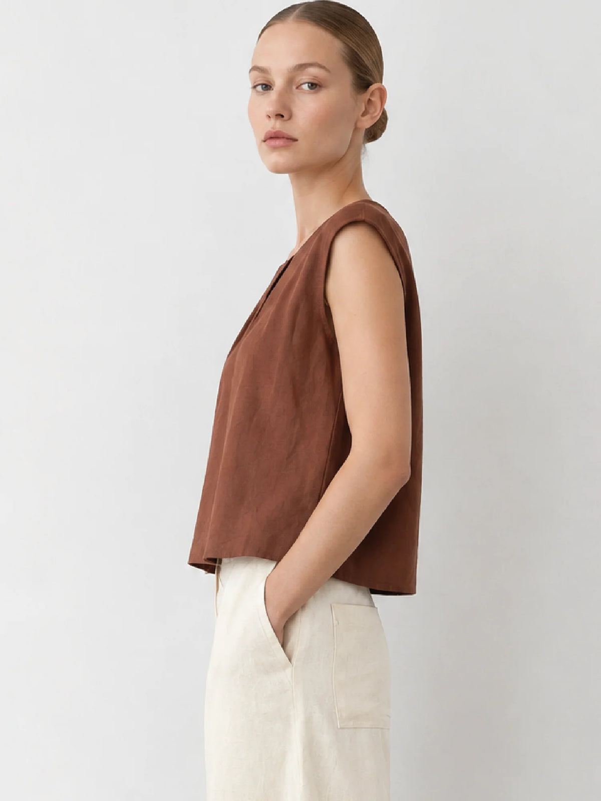 Chocolate Deima Blouse