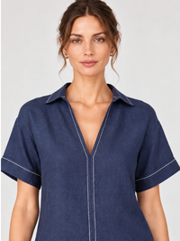 Blusa Hannane Navy