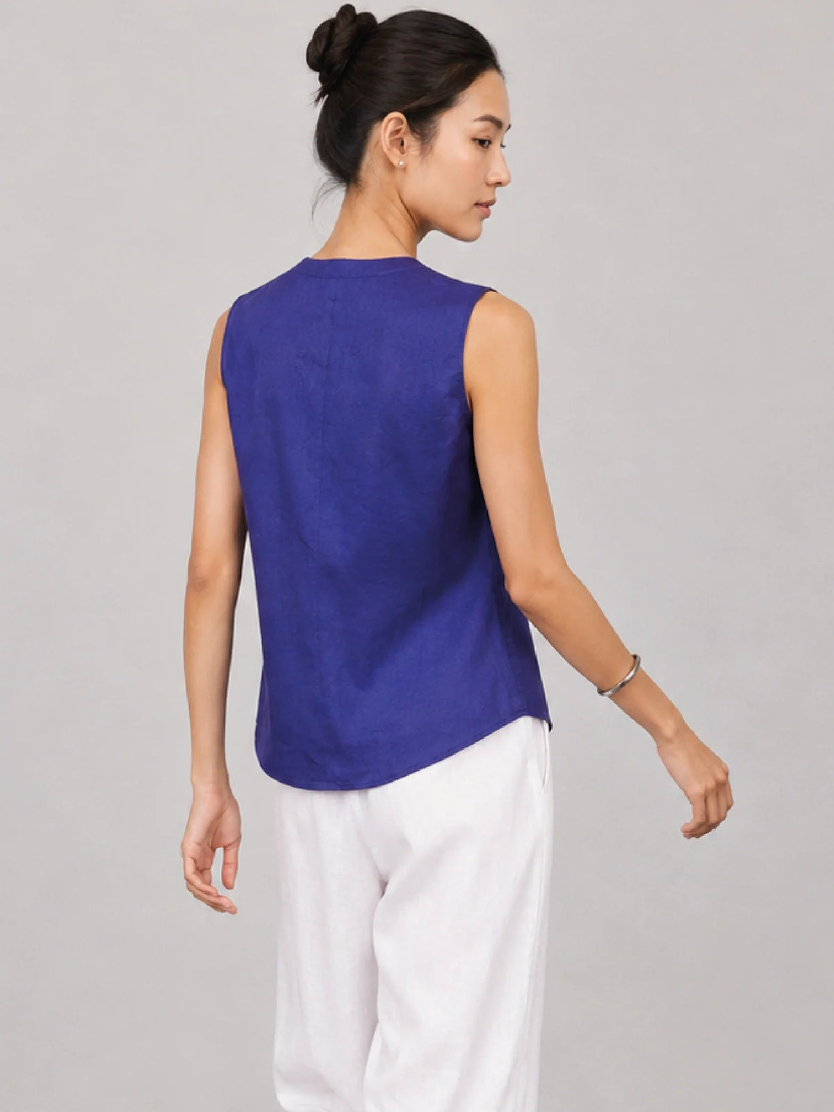 Adalia Blue Blouse