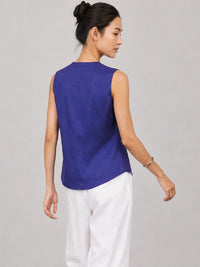 Adalia Blue Blouse