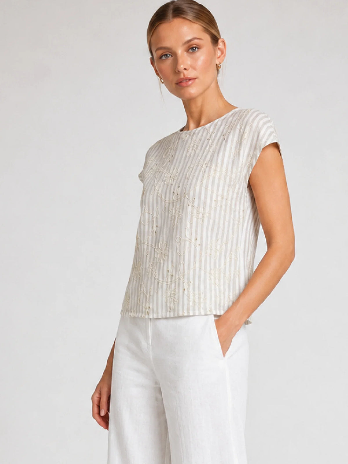 Keiko Sand Blouse