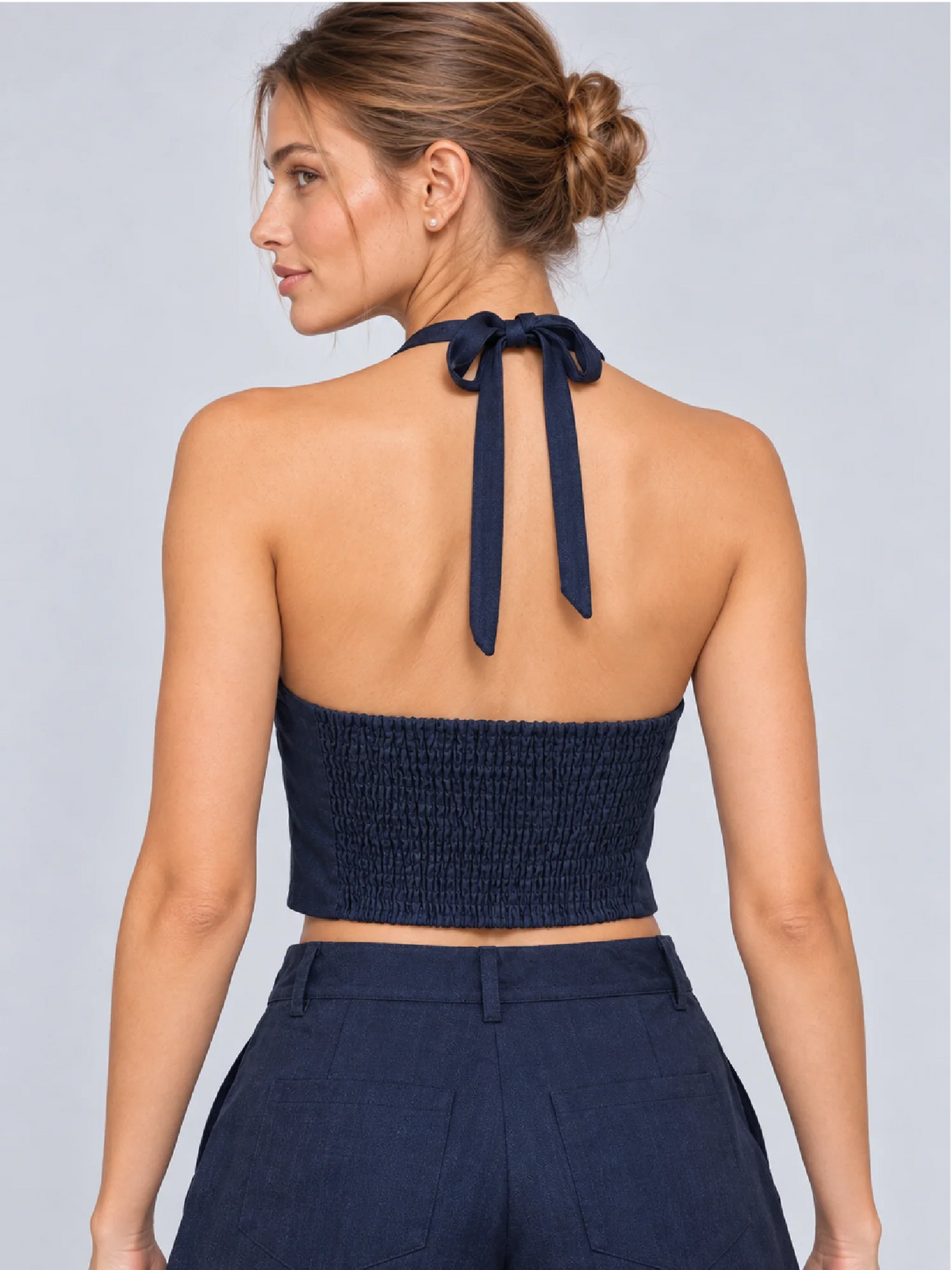 Leonor Blouse Navy