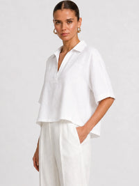 Lidoria White Blouse