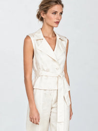 Maura White Blouse