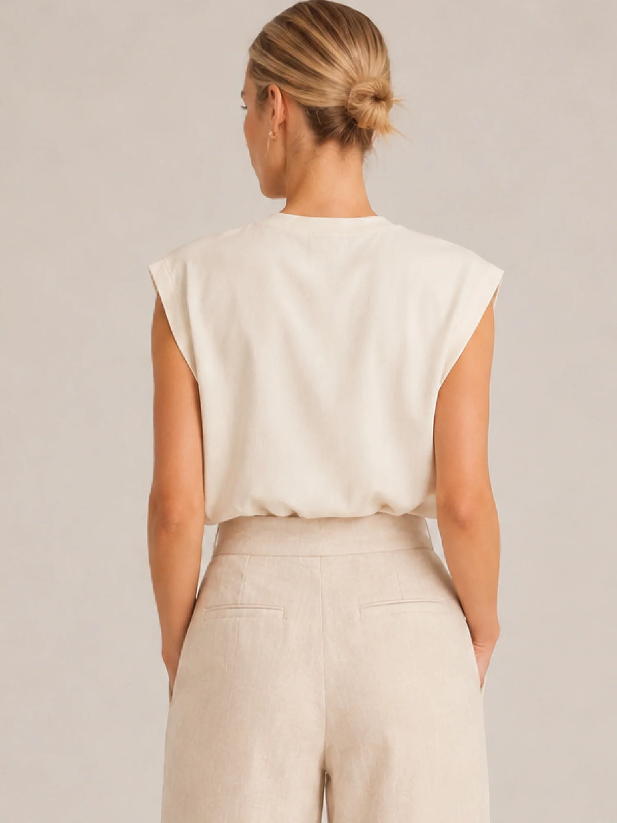 Milanic Beige Blouse