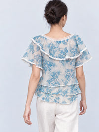 Rivera Blue Blouse