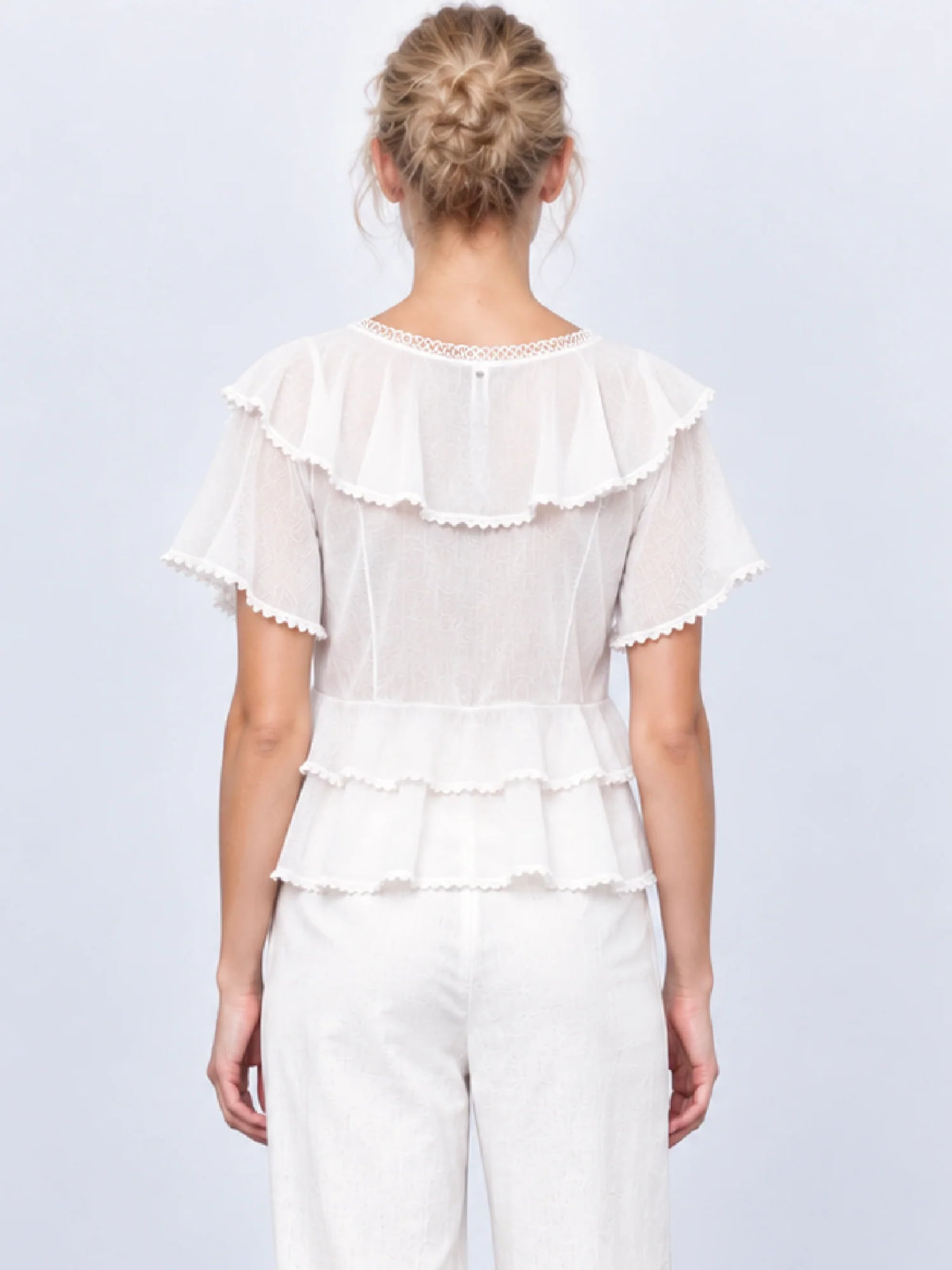 Rivera White Blouse