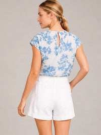 Blue Sidi Blouse