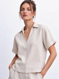 Hannane Natural Blouse